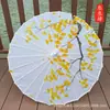Paraguas de Papel Aceitado Antiguo Impermeable y a Prueba de Sol, Estilo Chino Cheongsam Fotografía Fotografía Pasarela Tela de Seda Artesanía Paraguas Paraguas de Fotografía