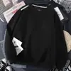 Destacado: Camiseta de manga larga para hombre con estampado de marca de moda, top de otoño e invierno, sudadera, camiseta interior juvenil, camiseta base