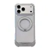 Soporte Giratorio Aplicable a Funda para Teléfono Apple 18ProMAX 17 Resistente a Caídas Dos en Uno iPhone18Pro Funda Magnética