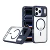 Funda Magnética de Succión Ojo de Águila de Gama Alta para Apple 17 Promax, Adecuada para iPhone 16 Pro, Funda Magnética de Succión de Alta Transparencia para 15 Pro