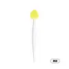 Amor Escova de Silicone Facial de Dupla Face Escova Labial Escova para Cravos Nasais Ferramenta de Beleza Escova de Silicone para Gato de Estimação Cabo de ABS