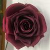 Caixa de Presente Decorativa com Flor de Rosa Simulada Casamento Flor Artificial 10cm Grampo de Cabelo Flor Tiara Material de Flor Artificial DIY