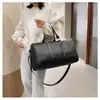 Nueva Bolsa de Viaje de Gran Capacidad Bolso Casual para Viajes Cortos Bolso Cruzado de Hombro Tejido a Cuadros de Moda para Hombre Bolsa de Fitness