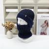 En invierno, sombrero de lana cálido para abuela madre de personas de mediana edad y ancianos, sombrero para hombre mayor, sombrero grueso para ciclismo con protección para los oídos para hombres
