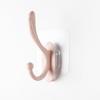 Gancho para Abrigo sin Taladro Montado en Pared Gancho Ampliado y Engrosado para Parte Trasera de Puerta Estante para Toallas de Baño Gancho para Abrigo Perchero