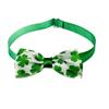 Nuevo Lazo de Mascota Trébol de Cuatro Hojas Gato Perro Anillo para el Cuello Accesorios Sombrero de Mascota Festival Irlandés Suministros para Mascotas