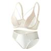 Pecho Grande Aros Pequeños de Acero Suave Auxilum Tirantes Cruzados Huecos Sujetador de Belleza Cómodo Sexy Deseo Puro Traje de Sujetador para Mujer
