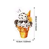 Compra Directa Transfronteriza [con Certificación Ce.Cpc] 50 Pegatinas Dulces de Dibujos Animados Postre Graffiti Hecho a Mano en Varias Categorías