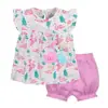 Comercio Exterior Ropa Infantil Verano Nuevo Transfronterizo Al por Mayor Hombres y Mujeres Bebé Manga Corta Pantalones Cortos Camiseta Conjunto de Dos Piezas