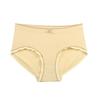 Ropa interior japonesa para mujer, con contraste, cintura transpirable, entrepierna de algodón, sexy, sin costuras, venta al por mayor de fábrica