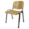 Silla de Mesa de Escritura para Entrenamiento Yu Qiang Sala de Reuniones Personal Noticias Silla Simple Acero Cuatro Patas Tablero de Madera Pulverización Taburete Eléctrico