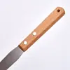 Herramientas de arcilla directas de fábrica mango de madera pequeño cuchillo de color para reparar escultura en arcilla manualidades cuchillo de tallado herramientas DIY