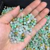 Cuentas Sueltas de Jade Birmano 5mm Pulsera con Cuentas Sueltas de Jade Grado A Tipo Hielo Cuentas Redondas Coloridas