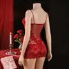 Domiara Aliexpress Más Vendido Europeo y Americano Transfronterizo Malla Transparente Patchwork Camisola Vestido de Noche Body Ajustado Sexy Qqny Al Por Mayor