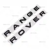 Adesivo de Logo para Capô Land Rover, Logo com Palavra RANGE ROVER, Range Rover Aurora, Letras em Inglês, Logo para Carro, Logo Traseiro de Carro