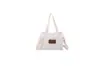 Nova bolsa de veludo cotelê elegante e simples para mulheres, bolsa de ombro e transversal de grande capacidade, bolsa de mão em tecido de veludo cotelê