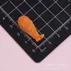Brinquedo de Comida Simulado Tartelete de Ovo Frito Fast Food Acessórios de Resina Cola de Creme Brinquedo DIY Ímã de Geladeira Saco Surpresa Acessórios de Cabelo Atacado