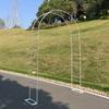 Suporte de Flores Arqueado Rosa Clematis Arco Pérgola de Treliça Poste Suporte para Plantas Trepadeiras Rack de Uvas Jardim Externo Shihai