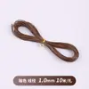 He 10m / Hilo de Cera Coreano Cordón de Cuero Pulsera Trenzada Hecha a Mano Hilo para Tejer Cordón Redondo de Cera de Alta Gama Al por Mayor