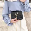 Bolsa Nueva para Mujer 2021 Borla Cabeza de Ciervo Círculo Contraste de Color Cadena bolsa Cuadrada Pequeña Casual Bolsa para Teléfono Móvil bolsa Pequeña