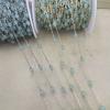 Contas de corrente diy acessórios artesanais colar borla pulseira imitação opala natural acessórios de corrente solta material de vestuário