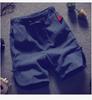 Pantalones cortos de verano para hombre, pantalones cortos de playa, holgados, informales, de algodón y lino, con etiqueta roja, pantalones cortos deportivos vintage para hombre.