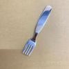 Cuchara para niños, tenedor y cuchara de acero inoxidable 316, vajilla resistente a caídas, para entrenamiento de bebés, suplemento alimenticio, tenedor y cuchara portátil.