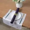 Guardanapo de Cetim Guardanapo de Hotel Guardanapo de Casamento Pano Dobrado Flor de Tecido Alta Densidade Borda Travada Cor Sólida Pano para Limpar Copos Melhor Vendedor da Amazon