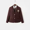 Fábrica en nombre de posventa uniforme jk otoño e invierno traje jk traje abrigo femenino traje jk escuela para traje jk