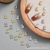 Accesorios para Uñas Bolsa de Dinero Atrae Riqueza y Tesoro Bolsa de la Suerte Hazte Rico Uñas Postizas Accesorios para Uñas Metal Manicura Aleación Joyería Fábrica