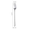 Vajilla de Acero Inoxidable 304 Cuchillo, Tenedor y Cuchara de Estilo Occidental Hotel Hogar Cuchara Cuchara para Hielo en Forma de Corazón Postre Regalo de Boda