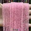Suministrado directamente por el fabricante: cuentas redondas pequeñas de piedra natural, cuentas de arroz, cristal, turmalina, cuentas redondas de ágata, materiales hechos a mano para DIY, accesorios para pulseras