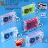 Colgante de Caja de Cassette Mini NFC, Colgante de Disco de Estrella de Álbum DIY Retro, Merchandising de Marca de Estrella de Anime