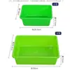 Estante Organizadora de Brinquedos Caixa Combinando Caixa de Armazenamento Bacia Organizadora Gabinete de Armazenamento Matéria-Prima de Grau Alimentício PP Resistente a Quedas