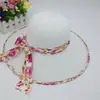 Sombrero de Paja de Ala Ancha para Mujer Primavera y Verano, Sombrero de Ala Ancha de Verano, Sombrero Esencial de Protección Solar para la Playa, Vacaciones en la Costa