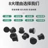 En stock suministro ojal roscado hebilla ranura para tarjeta tapón de silicona en forma de T impermeable absorción de impactos especificaciones completas tapón de caucho de silicona