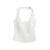 Top Regata com Gola Halter de Quatro Botões Estilo Hot Girl para Mulheres, Roupa de Verão, Costas Nuas, Sexy, Justo ao Corpo, Camada Base, Costas Bonitas, Top Versátil