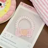 Ins Jelly Sakura Fresco Anillo para el Cabello de Hilo Telefónico Cuerda Dulce Suave Germinante Cuerda para el Cabello Sin Marca de Niña Accesorios para el Cabello de Primavera para Mujeres