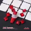 Decoraciones para Uñas con Pedrería Roja de Forma Irregular y Punta Inferior para Año Nuevo, Decoraciones para Uñas con Corazón Torcido Huevo de Paloma Caramelo de Hielo, Pedrería para Uñas al Por Mayor