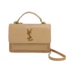 Bolsa Transfronteriza de Comercio Exterior para Mujer 2024 Verano Nueva Versátil Moda Letra Elegante Lujo Ligero Hombro Cruzado Cuadrada Pequeña