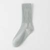 Calcetines de mujer otoño e invierno banda de goma alta tubo medio calcetines de mujer estilo japonés deportivos ins tubo largo calcetines de algodón de moda para mujer calcetines blancos y negros