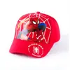 Chapéu infantil de menino do Homem-Aranha primavera e outono verão proteção solar tela boné de beisebol proteção solar Estudante Jovem boné aba