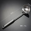 Juego de Utensilios de Cocina de Acero Inoxidable Lirens Cuchara para Sopa Cuchara Cuchara Colador Pala para Saltear Hogar Mango Hueco Alargado Suit de Cocina de Hotel