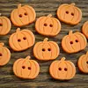 Botones de Calabaza Pequeña de Dibujos Animados de 2 Agujeros para Camisas de Niños, Botones de Resina, Accesorios Decorativos, Materiales para Manualidades DIY