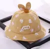 Sombrero de Bebé Primavera y Otoño Super Lindo Lindo Bebé Niña Princesa Sombrero de Pescador Verano Parasol Bebé Recién Nacido Delgado Estilo Coreano