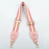 Nuevo colorido tejido ancho a rayas estampado correa ancha para el hombro estilo étnico bandolera femenina estilo coreano versátil un solo hombro chica estilo occidental