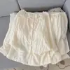 Comercio Exterior Al por Mayor Pijamas de Mujer Primavera y Otoño con Almohadillas en el Pecho Lindo Estilo Japonés Nubes de Dibujos Animados Algodón Manga Larga Conjunto de Ropa para el Hogar