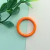 25 Argolas de Mola Polidas Finamente, Argolas de Mola Pintadas e Sprayadas, Fechos de Mola Redondos para Joias, Cores Coloridas e Personalizáveis
