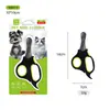 Cortauñas Nunbell transfronterizo para gatos y perros, afilado y seguro para mascotas, suministros de aseo para mascotas