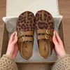 Zapatos Birkenstock Estilo Coreano para Mujer 2026 Otoño Nuevos Zapatos Mary Jane Punta Redonda Correa de Doble Hebilla Zapatos Individuales Juveniles Versátiles Casuales